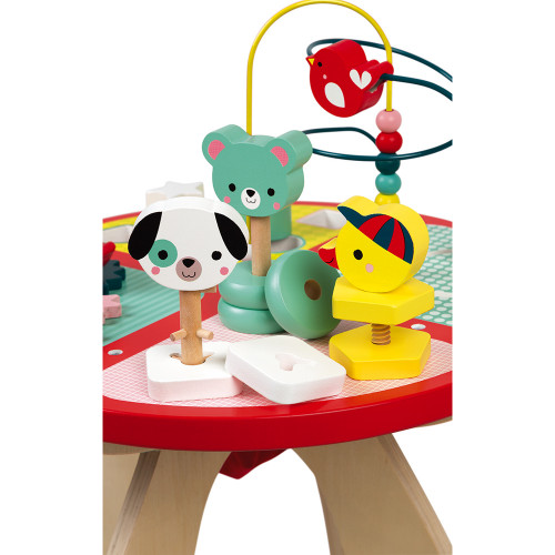 baby forest activity table wood 2