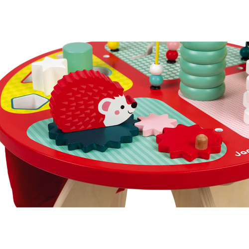 baby forest activity table wood 4
