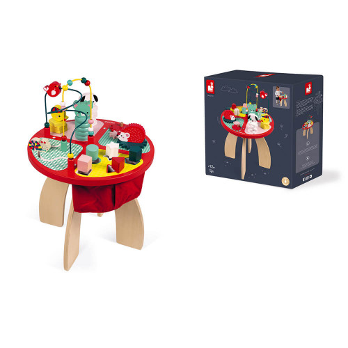 baby forest activity table wood 5