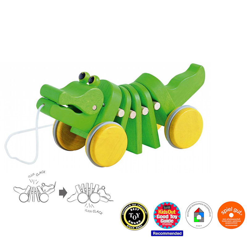 Κροκόδειλος που κινείται - PlanToys 5105 1 Κροκόδειλος που κινείται - PlanToys 5105