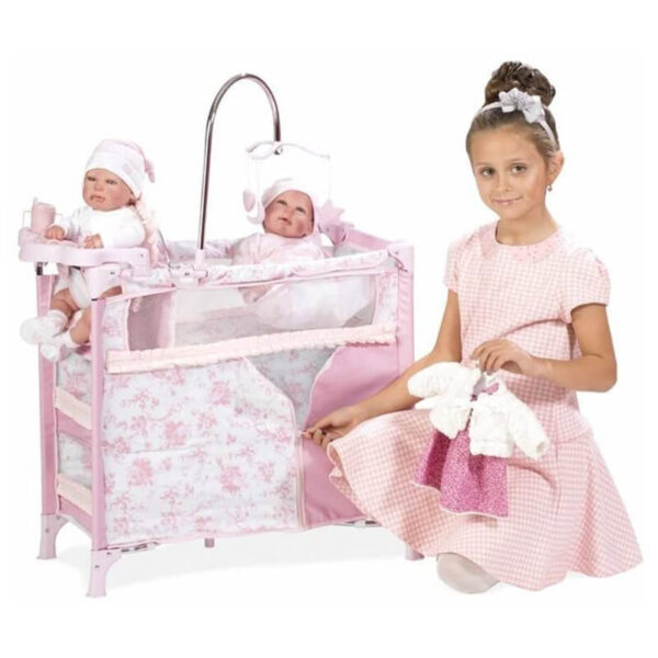 κρεβάτι κούκλας και baby center arias valentina 40445 1