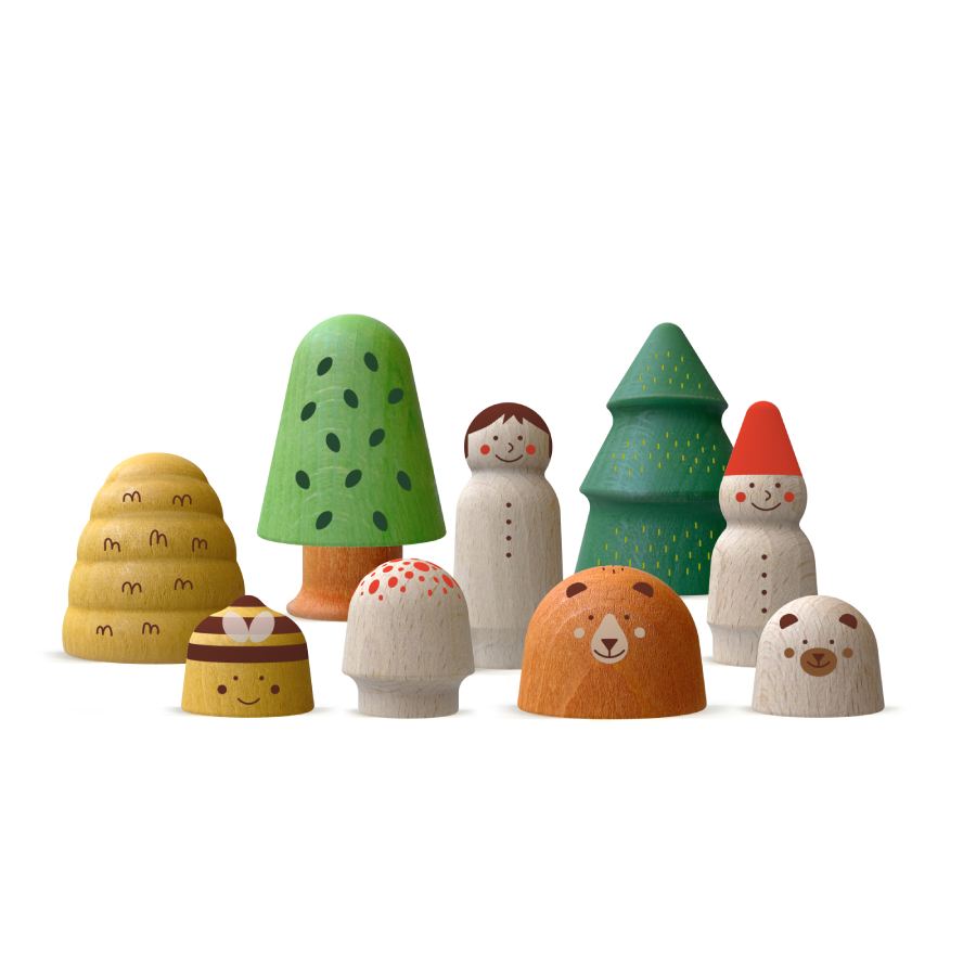 Το ξύλινο δάσος - Londji WT007 2 Το ξύλινο δάσος - Londji WT007 - Image 2