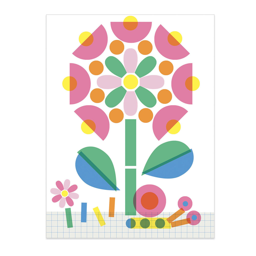 Ζωγραφίζω με σφραγίδες και στένσιλ 'Ζωάκια και λουλούδια' - Djeco 09899 2 Ζωγραφίζω με σφραγίδες και στένσιλ 'Ζωάκια και λουλούδια' - Djeco 09899 - Image 2