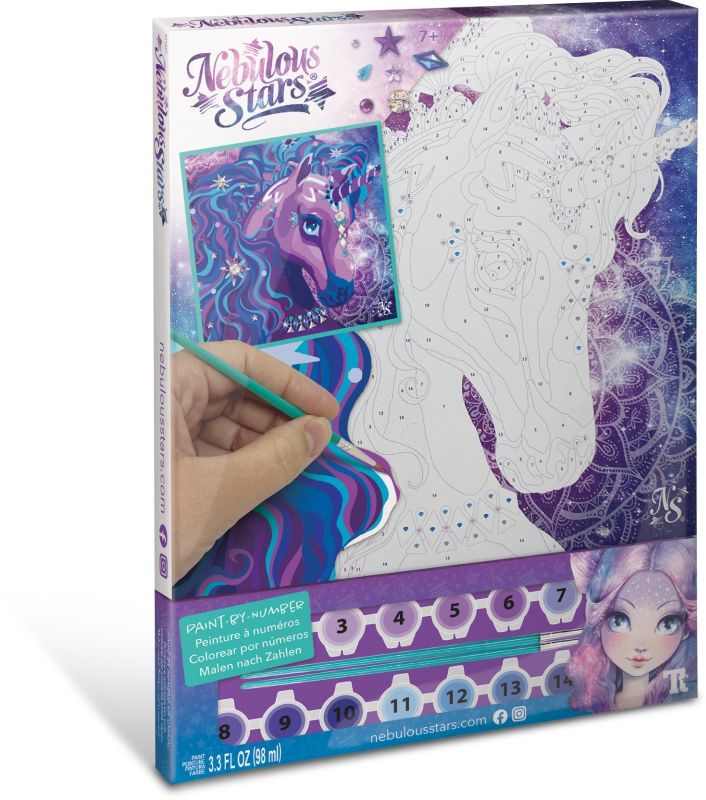 Paint By Number Canvas - Nebulous Stars 11421 1 Paint By Number Canvas - Nebulous Stars 11421