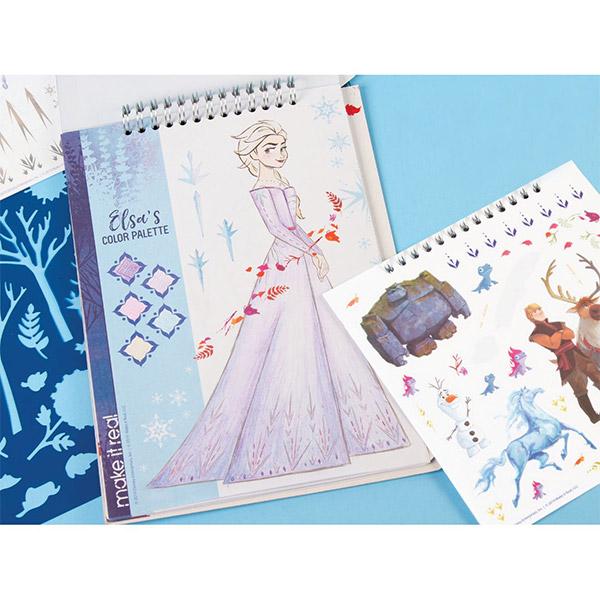 Disney Frozen II Fashion Design Sketchbook - Make it Real 4207 2 Disney Frozen II Fashion Design Sketchbook - Make it Real 4207 - Image 2