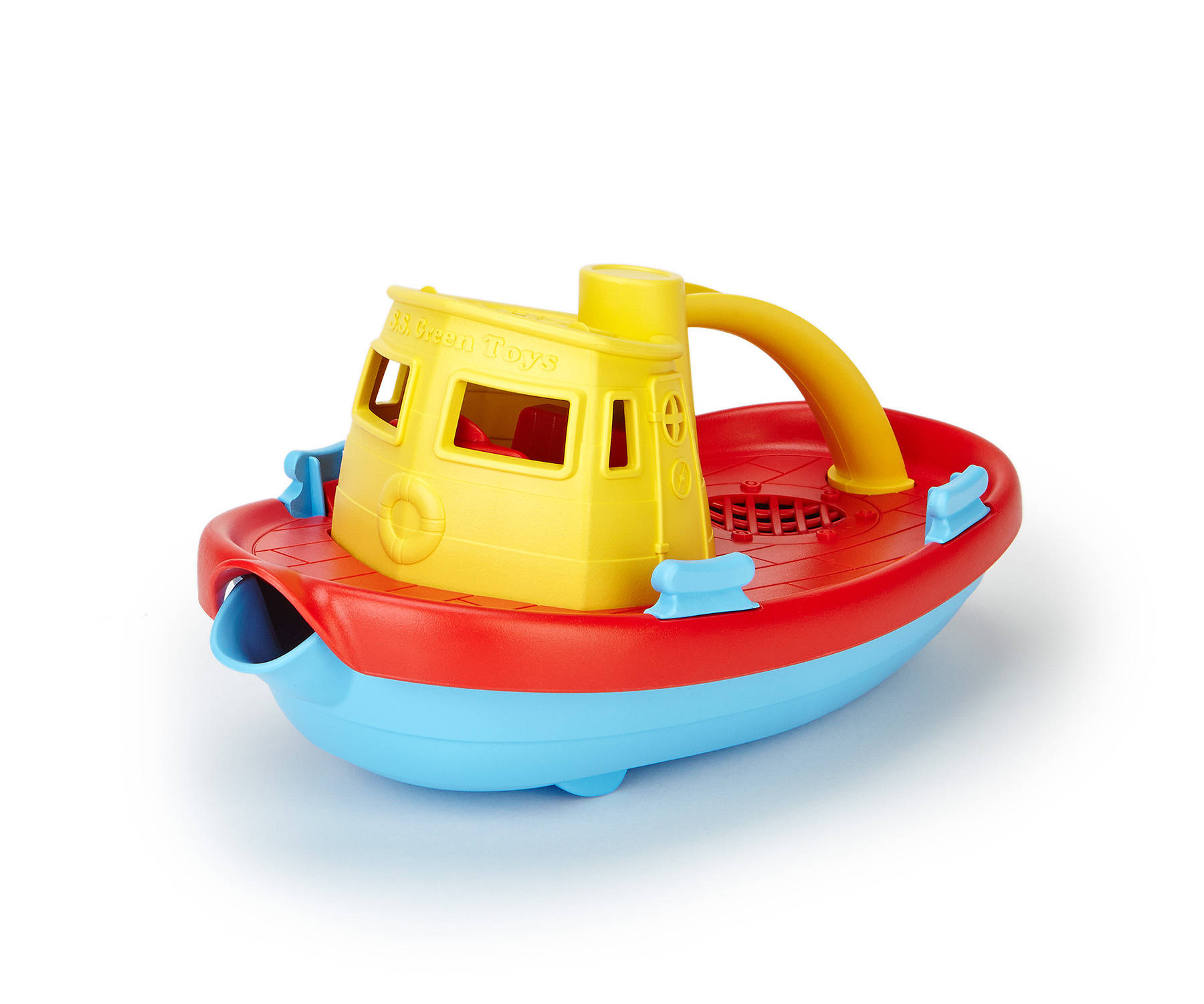 Ρυμουλκό Πλοίο Κίτρινο - Green Toys TUG01R-Y 1 Ρυμουλκό Πλοίο Κίτρινο - Green Toys TUG01R-Y