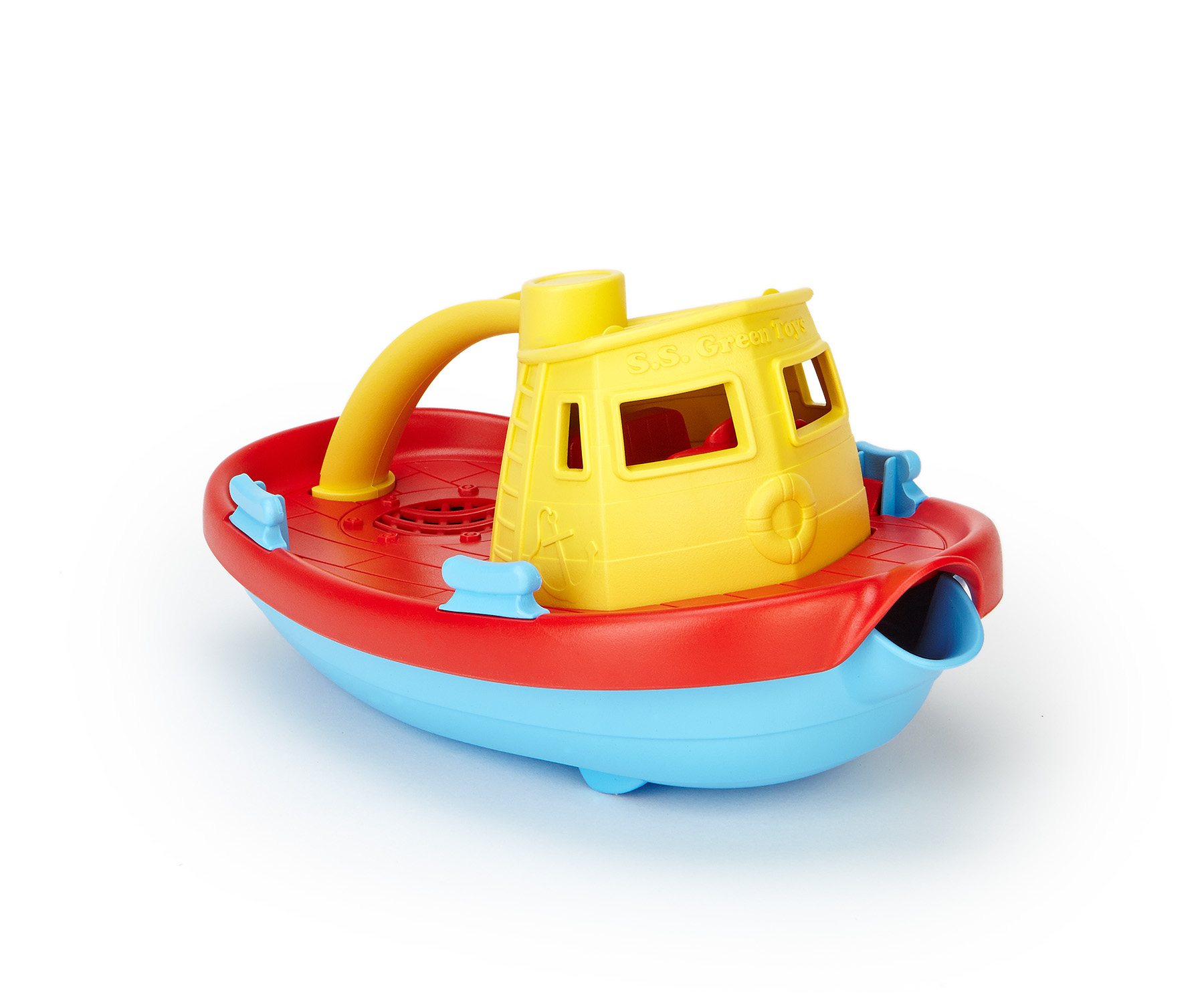 Ρυμουλκό Πλοίο Κίτρινο - Green Toys TUG01R-Y 4 Ρυμουλκό Πλοίο Κίτρινο - Green Toys TUG01R-Y - Image 4