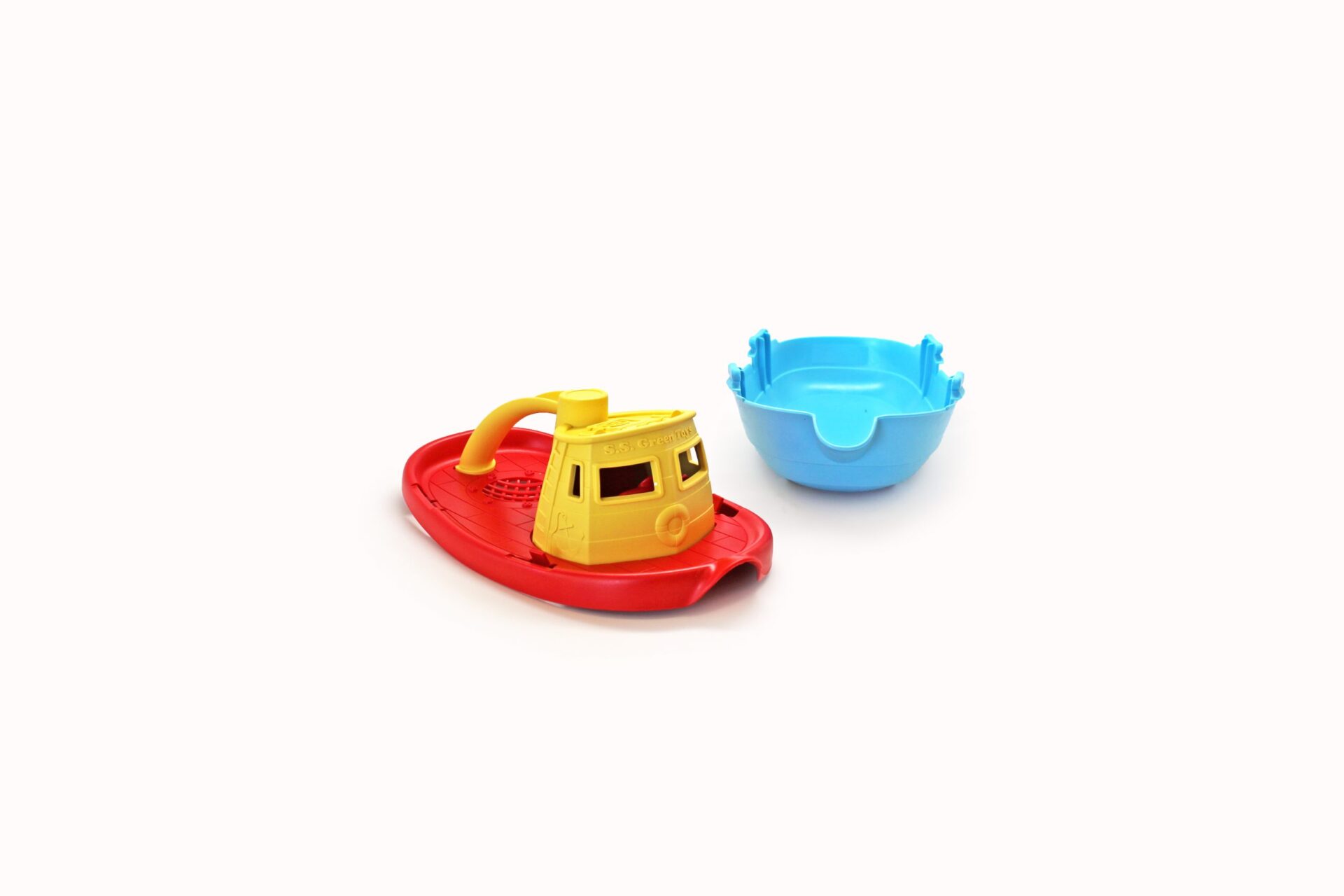 Ρυμουλκό Πλοίο Κίτρινο - Green Toys TUG01R-Y 6 Ρυμουλκό Πλοίο Κίτρινο - Green Toys TUG01R-Y - Image 6