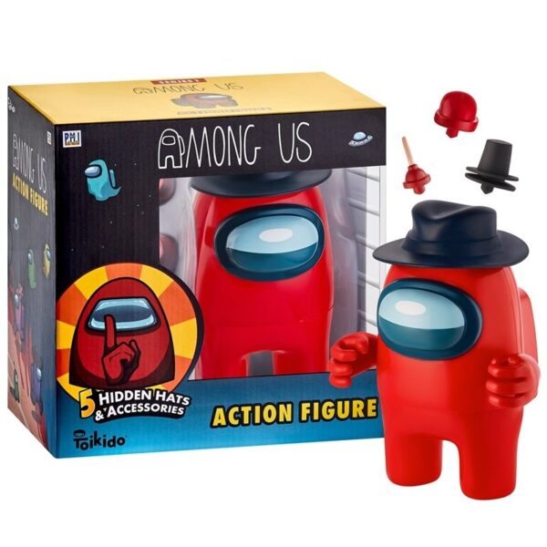 pmi among us action figures hats accessories 1 pack s1 4 σχέδια au6500